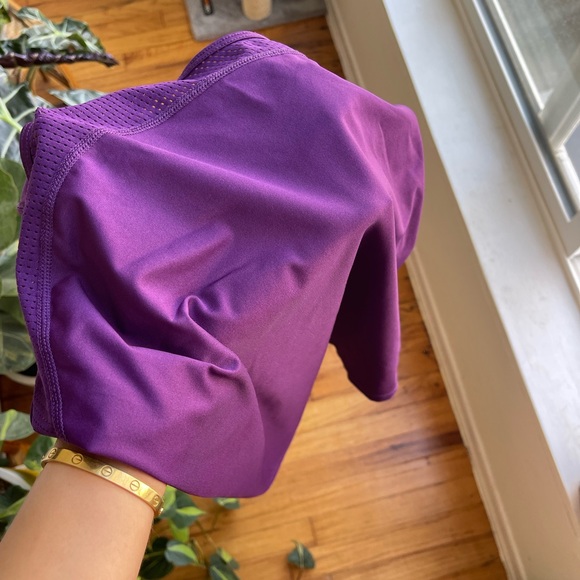 New w/o Tags Nike Pro Hypercool Women's Purple Racerback Tank Top Size Medium - Picture 6 of 6